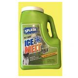 set of two SPLASH 8lbs Pet Safe Ice Melt Jug