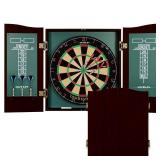 EastPoint Sports Derbyshire Official Size Dart Board Cabinet Set