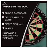 EastPoint Sports Derbyshire Official Size Dart Board Cabinet Set