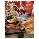 Hasbro Jurassic Park Iii Electronic Spino Vs T. Rex Battle Game 2001 Used