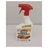 Spectracide Weed & Grass Killer 2 Use on Driveways Walkways and Around Trees and Flower Beds 32 fl Ounce Spray - Retail: $97.83