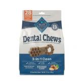 Blue Buffalo Dental Chews Small Natural Dog Treats Chicken & Spearmint 11.3-oz Bag (28 Count)