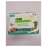 Back to the Roots 3pk Kids Gardening Organic Seeds & Stem Curriculum