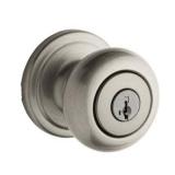 Kwikset Juno Keyed Entry Doorknob Featuring Smartkey Securityâ¢ in SN - Retail: $136.52