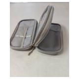 Travel Case Small Gray 8 In X 4 In