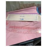 2) sewing rulers