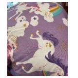 Unicorn Rainbow Cloud Body Pillow with Zipper Case , King Size(20x40 inches)