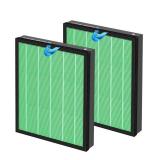 Vital 200S Toxin Absorber Replacement Filter for LEVOIT Vital 200S Air Purifier,3-in-1 H13 True HEPA High-Efficiency Activated Carbon Filter, Vital 200S-RF-TX (LRF-V201-GUS),2 Pack,Green (Retail $41.9