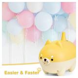 WEEFEESTAR Electric Balloon Pump, Balloon Inflator, Balloon Blower Machine for Birthday Party, Wedding, Christmas, Ceremony Balloon Decoration