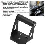 aqxreight Navigation Bracket, Motorcycle Navigation Bracket GPS Phone Stand Holder Fit for 790 /R/ADV 2019-2021