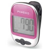 PINGKO Outdoor Multi-Function Portable Sport Pedometer Step/Distance/Calories/Counter - Pink