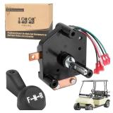 10L0L Heavy Duty Forward Reverse Switch Assembly for Club Car DS 1984-2005 36V Golf Cart, with Handle, Micro Switch, OEM# 1011997 1014808 1012987