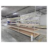 (20) 8ft x 4ft x 8ft Model E Flat Rack Shelving 