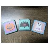 Halloween Decor Blocks, Set of 3