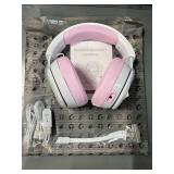 4GHz Wireless Gaming Headset for PS5, PS4, PC, Nintendo Switch, Bluetooth 5.3 Gaming Headphones with Noise Canceling Mic, Stereo Sound, 40 Hr Battery Pink and White Retail $49.99