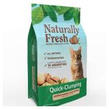 Naturally Fresh Cat Litter - Walnut-Based Quick-Clumping Kitty Litter, Unscented , 26 lb (23001)