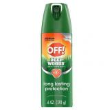 OFF! Deep Woods Mosquito Repellent V 6 Oz