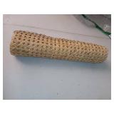 KOLWOVEN 24" Width Natuaral Rattan Webbing for Caning Projects | Pre - Woven Open Mesh Cane - Cane Webbing Sheet- Natural Rattan Cane Webbing roll (1 FEET)