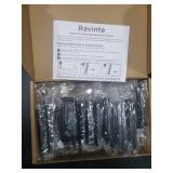 Ravinte 30 Pack Matte Black Cabinet Pulls Slim Kitchen Cabinet Handles 3 inch Hole Centers Drawer Pulls Kitchen Drawer Handles Cabinet Hardware Square Kitchen Cabinets Cupboard Pulls