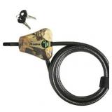 Master Lock Python 6 Foot Long Adjustable Cable Security Lock with Keys Camo