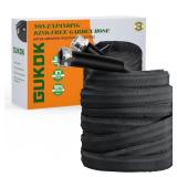 GUKOK Non-Expanding Garden Hose, Ultra Lightweight, Abrasion Resistant, Durable, Kink-Free Garden Hose, RV, Marine and Camper Hose, 100-Feet x 1/2"