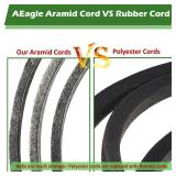 AEagle Aramid Cord Mower Deck Belt 754-04045 109 inch for MTD Cub Cadet Toro 954-04045 112-5800