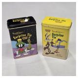 Vintage Russell Stover Candies Looney Tunes Suprise Toy Tins