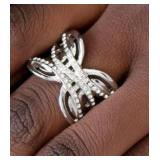 Sparkle Squad - White - Paparazzi Ring