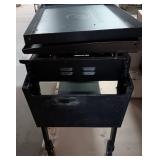 Blackstone Original 4-Burner 36in Propane Griddle with Hood and Omnivore Griddle Plate - Previously Used, Missing Tray