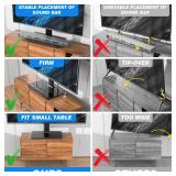 Rfiver Universal Table Top TV Stand TV Base Replacement for Most 27 30 32 39 40 42 43 49 50 55 60 Inch LCD LED Plasma Flat Screen TVs, Vesa Mount Holds up to 88 lbs, Height Adjustable