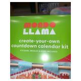 MONDO LLAMA CREATE YOUR OWN COUNTDOWN CALENDAR KIT