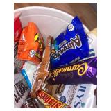 Candy Bucket - starburst mounds Hersheyâs Kitcat Reeseâs caramel and more