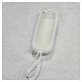 Silicone Remote Control Cover, Glow in The Dark, with Lanyard, Protective Sleeve, TV Controller Cover for 3930SE 3900SE White