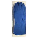 Honey Comb Grip Blue Gloves Count 12, 1 Box, Size Small