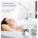 New Kingsteam Facial Steamer - Ozone Steamer with Extendable Arm - Professional Nano Ionic Facial Steamer for Deep Cleaning - Portable for Personal Care Use at Home or Salon