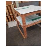 Square Wooden Work Table