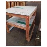 Square Wooden Work Table