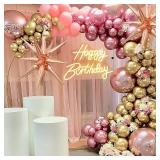 Happy Birthday Neon Sign, Happy Birthday Light Up Sign, Neon Happy Birthday Sign, Happy Birthday Led Sign for Backdrop All Birthday Party Decoration USB Powered Warm White,16.5"x 12" (Plug not provide