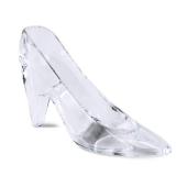 Super Z Outlet Plastic Mini Cinderella Princess Inspired Slipper High Heel Shoe Party Decoration for Weddings, Birthday Party, Table Serving, Candy & Other Event Favors (8)