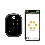 Yale Assure Lock, Black Suede Smart Lock with Wi-Fi Connected Digital Touchscreen Keypad for Front or Back Door with Back Up Key, YRD226-CBA-BSP - Retail: $227.66