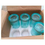 Dingerjar Hobnail Glasses Drinking 16oz - Water Glasses Set of 6 Perfect for Water, Beverages, Juice, Wine, Beer, and Cocktails