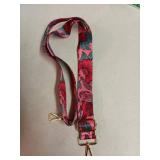 Allzedream Flower Purse Straps Replacement Crossbody Shoulder Bags Wide Adjustable (Red)