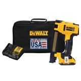 DEWALT DCN701D1 Cable Stapler Kit Battery Included 20 V 2 Ah 1 in W Crown - Retail: $379