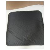 Gel Seat Cushion Black 18 In X 17 In