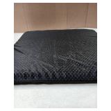 Gel Seat Cushion Black 18 In X 17 In