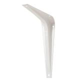 6 in. x 8 in. White Shelf Bracket 4 pack