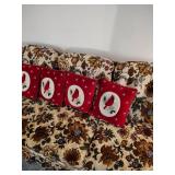 four Cardinal pillows