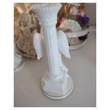 9 1/2 in tall Lennox angels of light candlestick holder