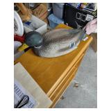 plastic Mallard decoy