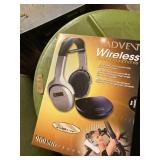 Advent wireless stereo headphones untested